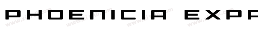 Phoenicia Expanded字体转换